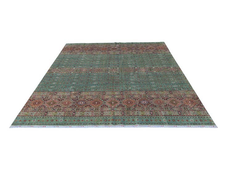 Detail image of 8' 3 x 10' 6 Hand Knotted Kazak Rug