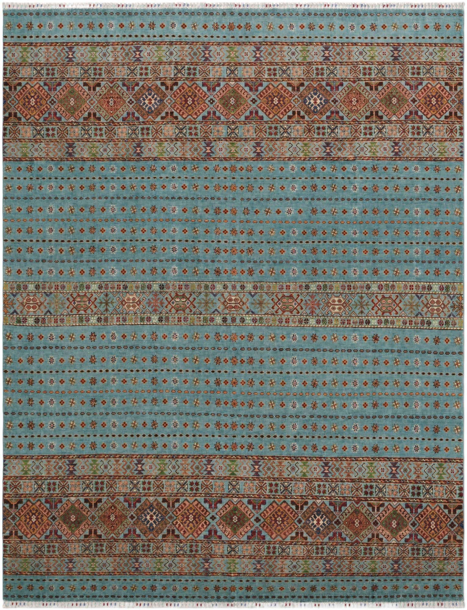 8' 3 x 10' 6 Hand Knotted Kazak Rug