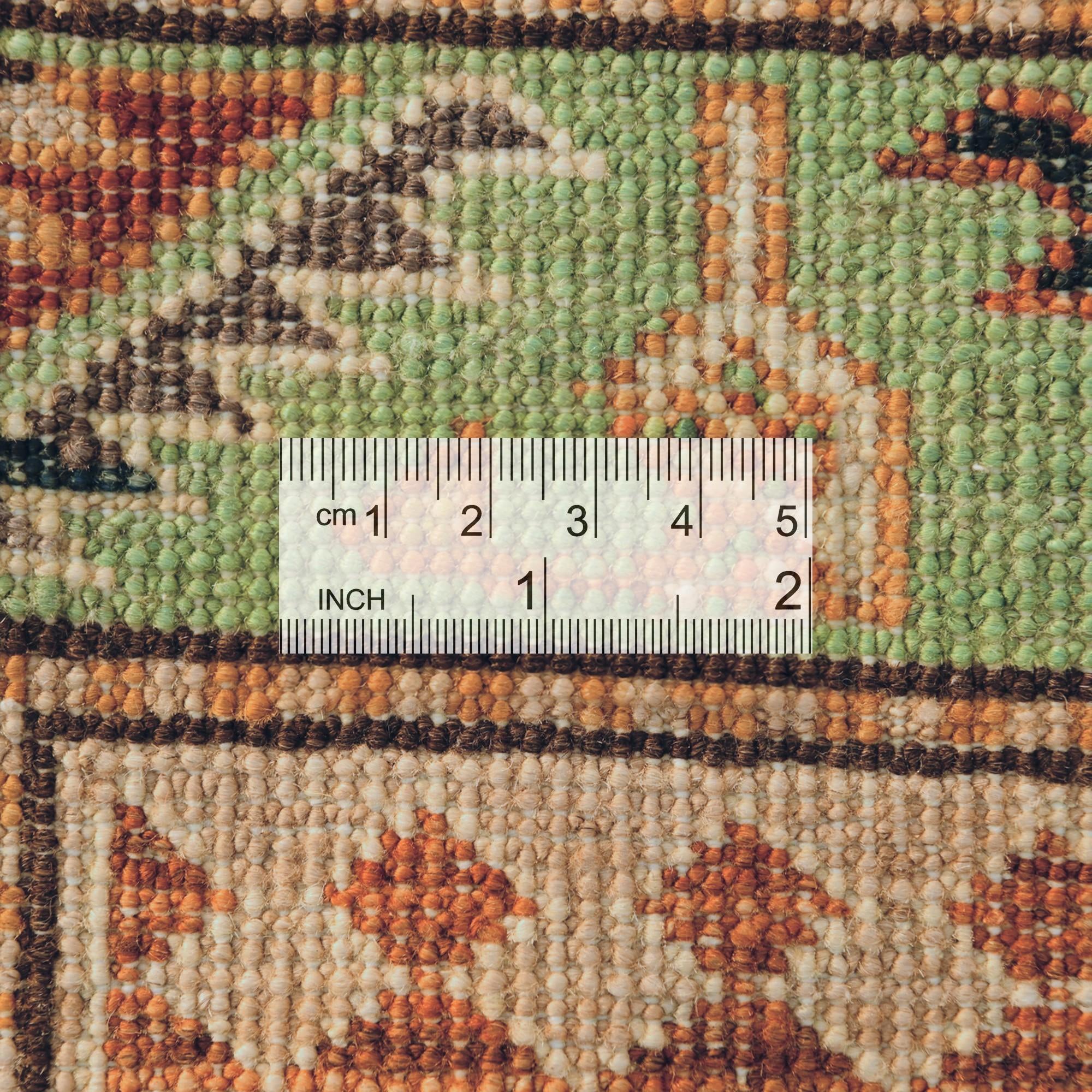Detail image 9 of 10: 3' 11 x 6' 2 Hand Knotted Kazak Rug