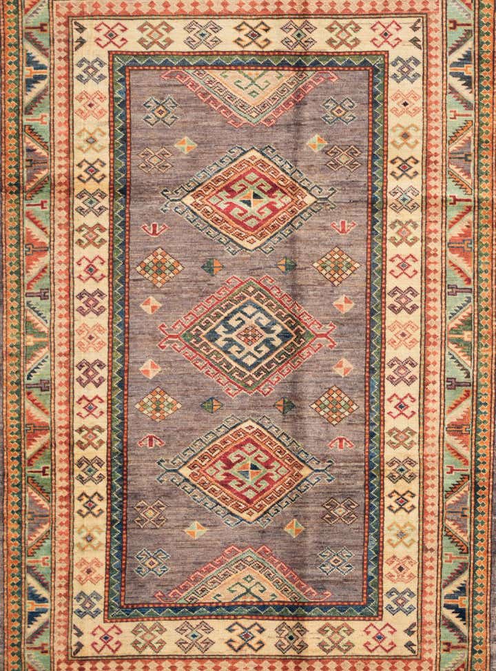 3' 11 x 6' 2 Hand Knotted Kazak Rug