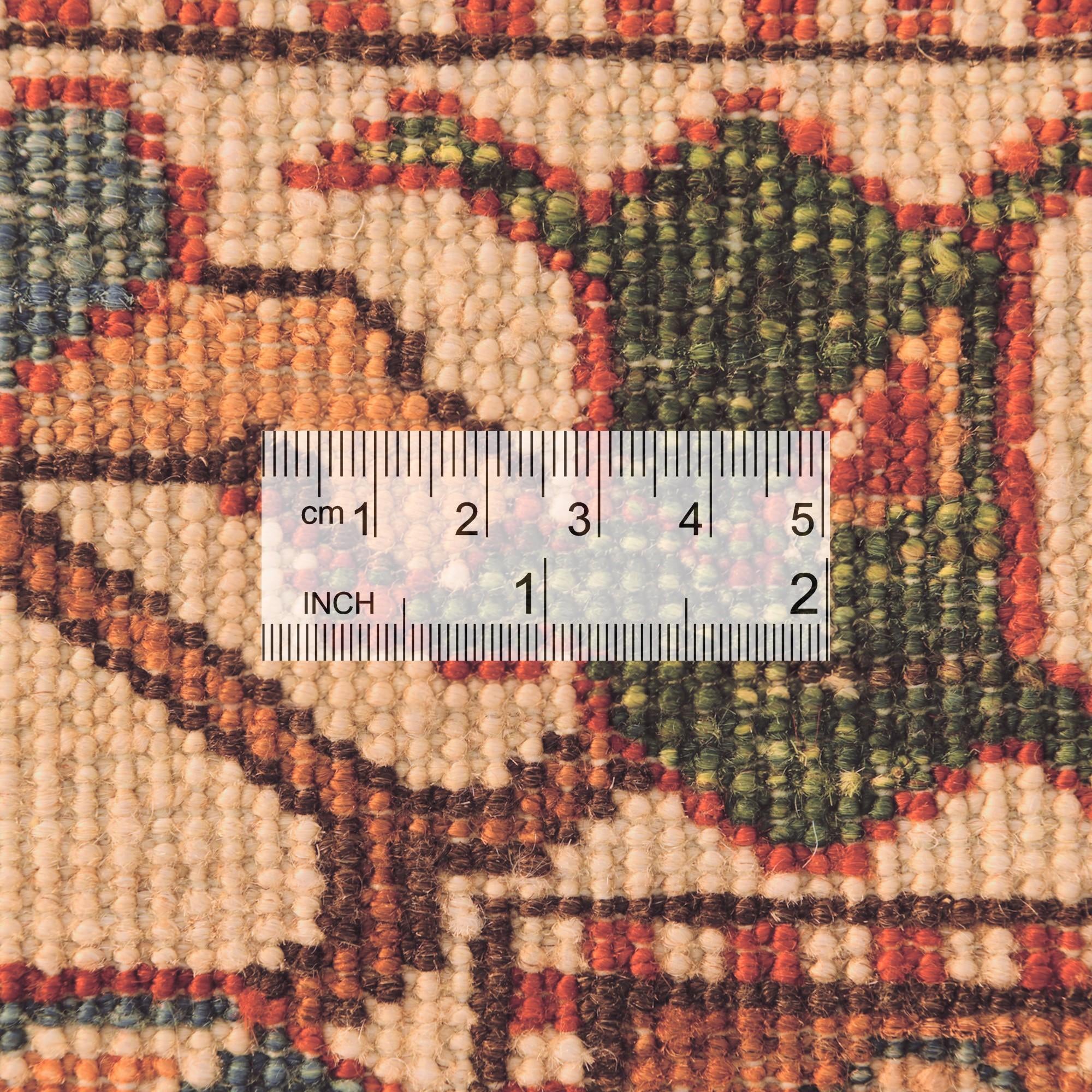 Detail image 9 of 10: 4' x 5' 11 Hand Knotted Kazak Rug