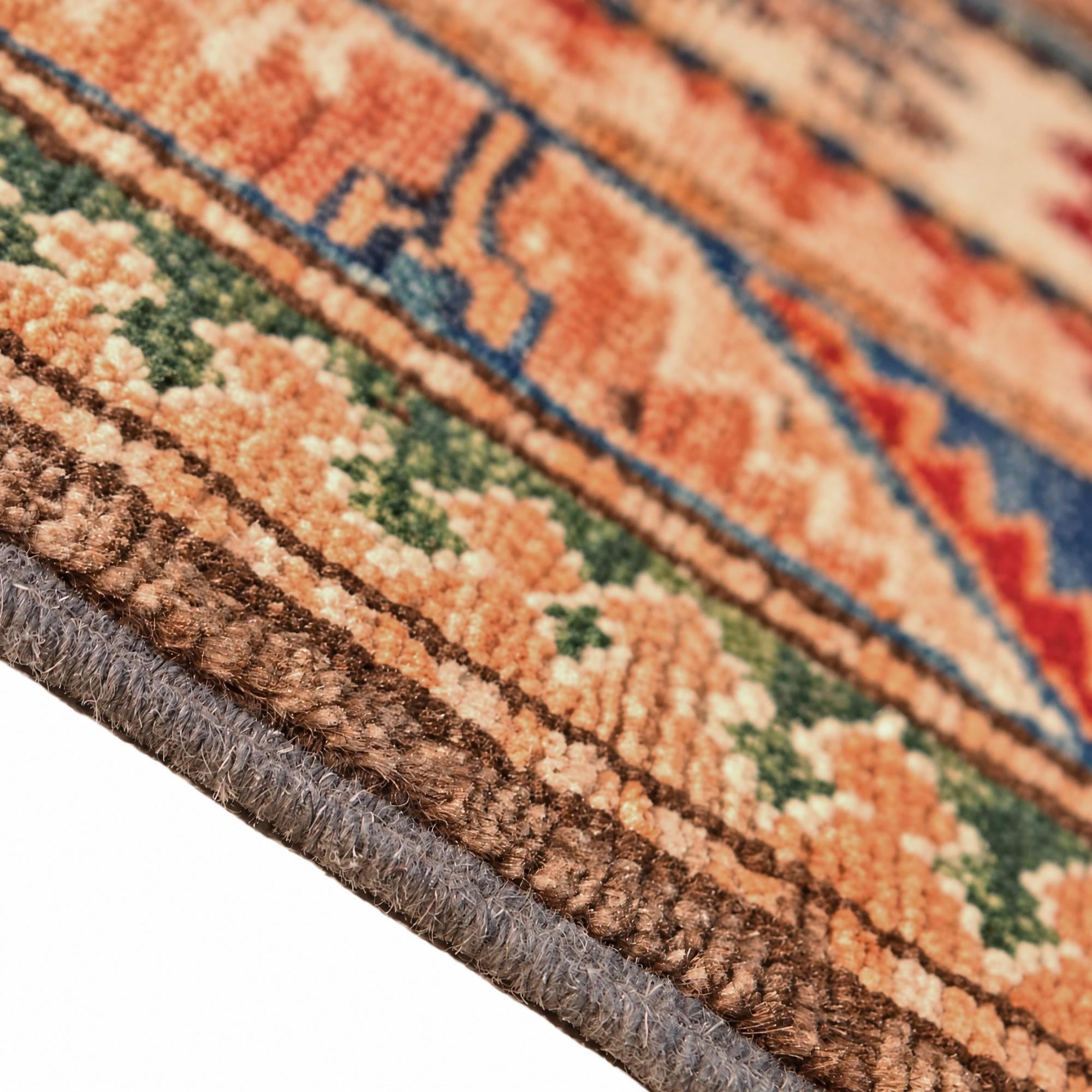 125cm x 175cm Handgeknüpft Kazak Teppich