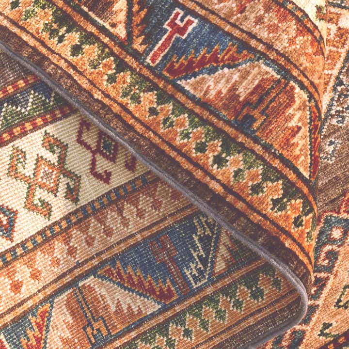 4' x 5' 9 Hand Knotted Kazak Rug