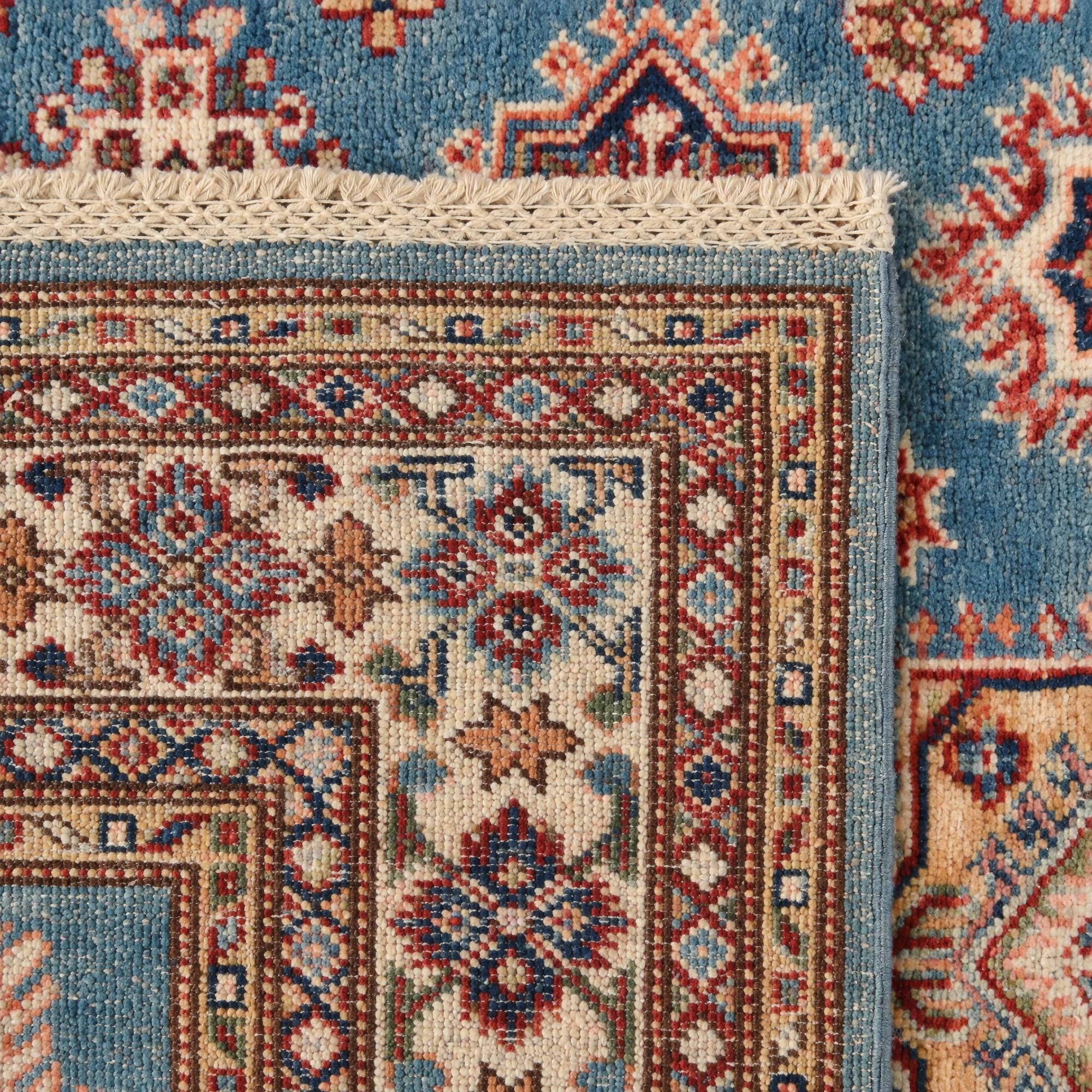 125cm x 190cm Handgeknüpft Kazak Teppich