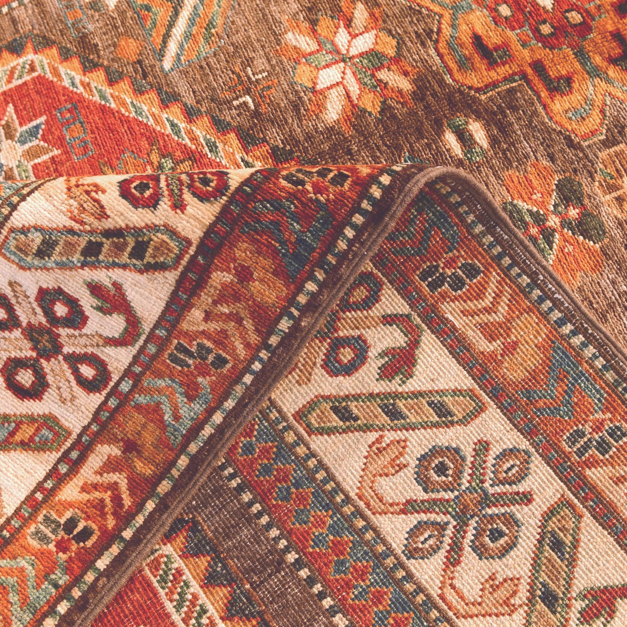 4' 3 x 6' 2 Hand Knotted Kazak Rug