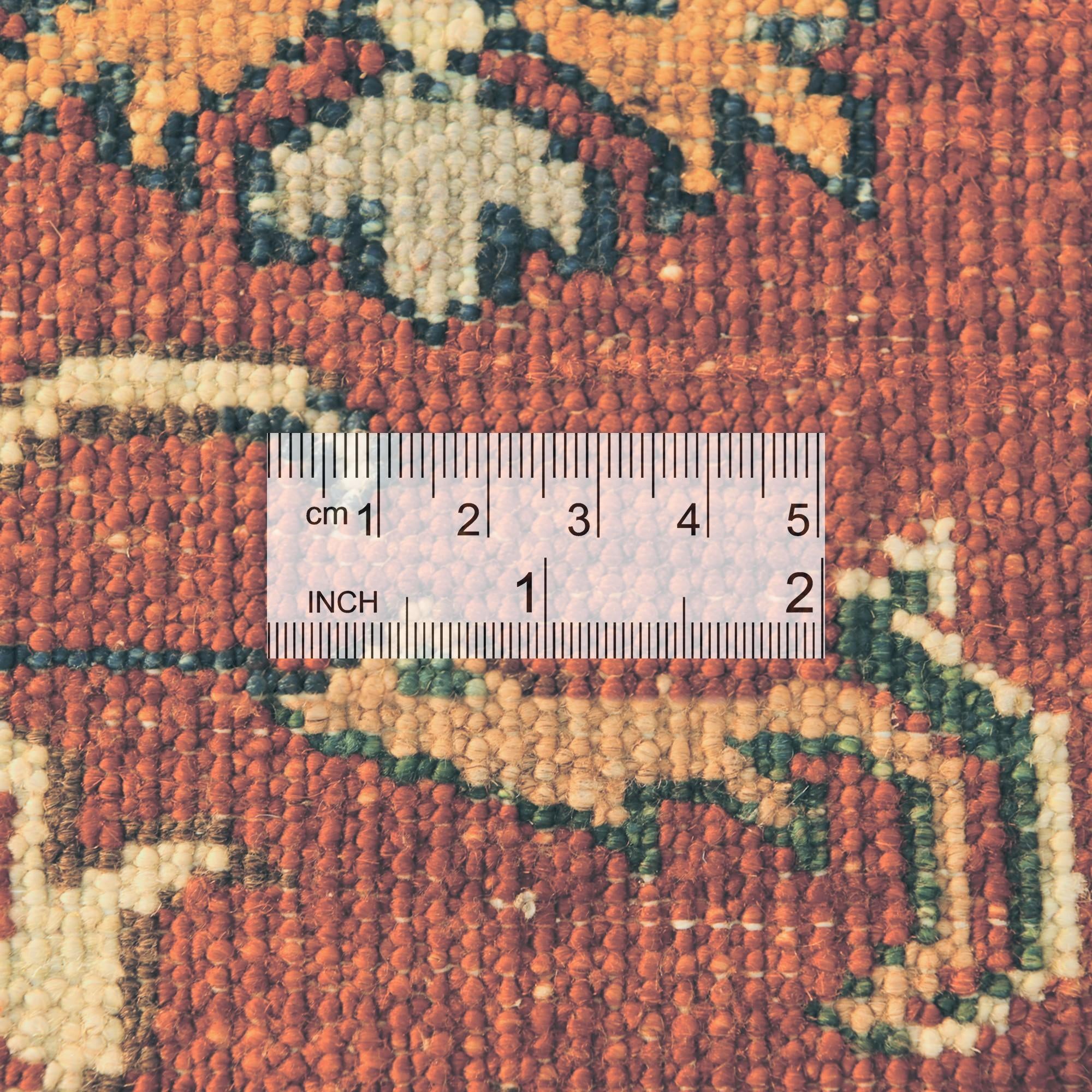 Detail image 9 of 10: 4' x 5' 11 Hand Knotted Kazak Rug