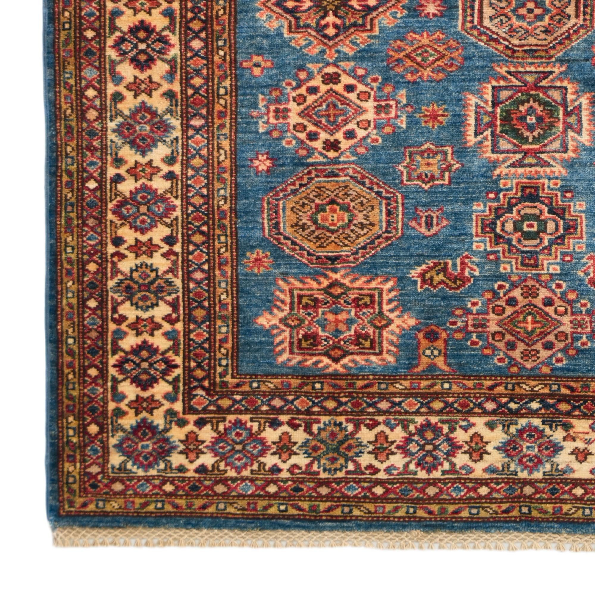 125cm x 180cm Hand Knotted Kazak Rug