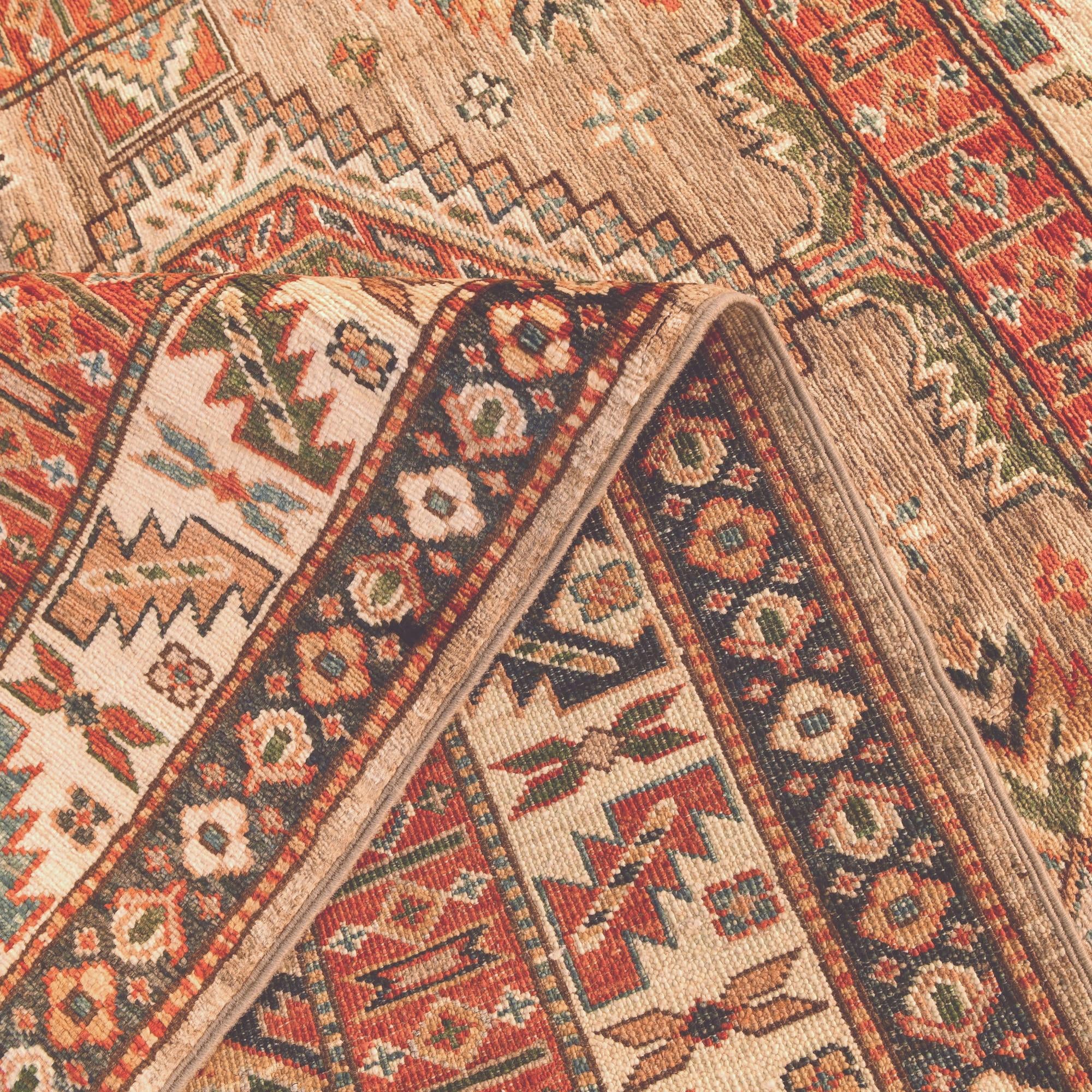 4' 1 x 6' Hand Knotted Kazak Rug