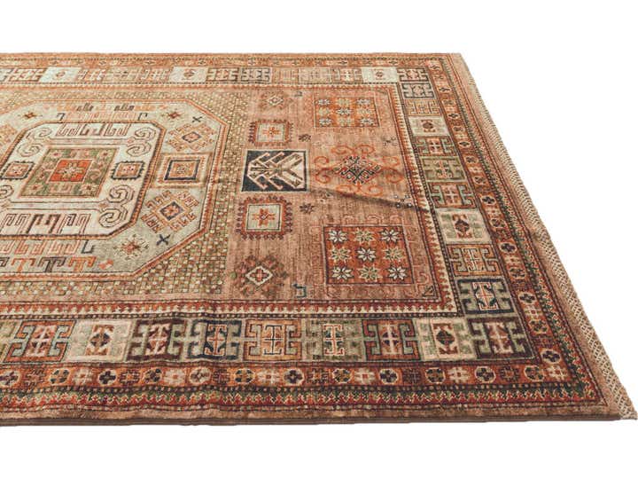 5' 3 x 6' 6 Hand Knotted Kazak Rug
