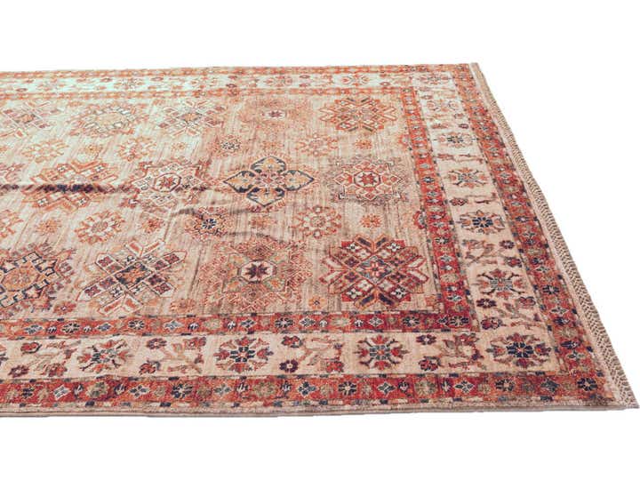 4' 11 x 6' 11 Hand Knotted Kazak Rug