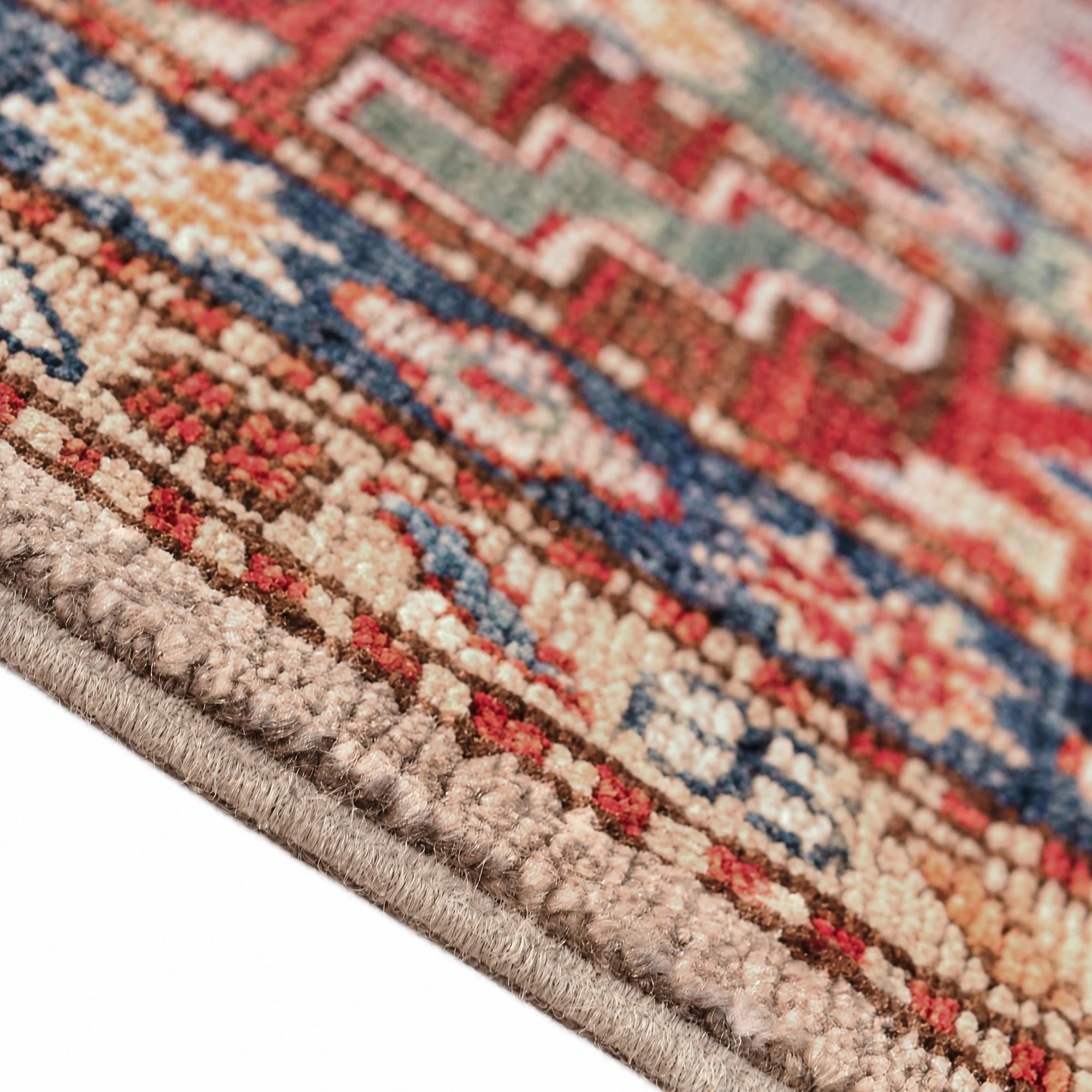 150cm x 205cm Hand Knotted Kazak Rug