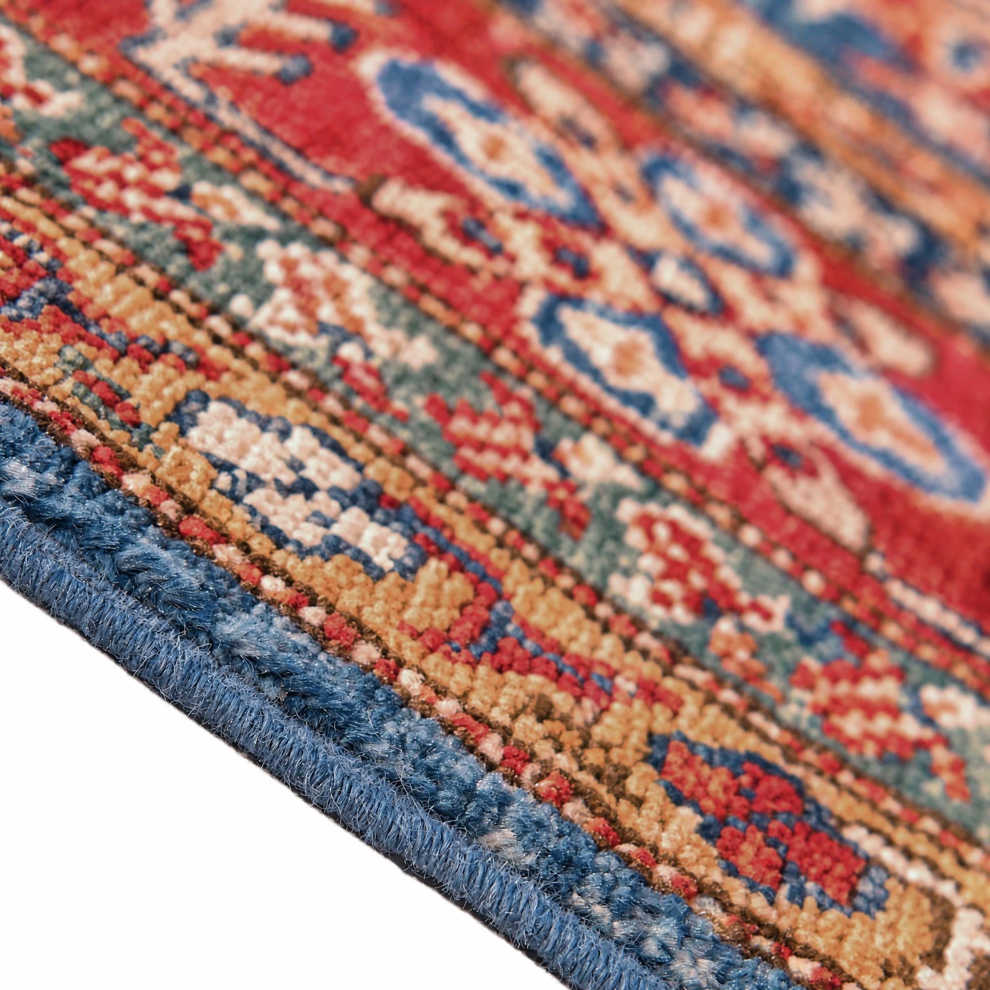 150cm x 215cm Hand Knotted Kazak Rug