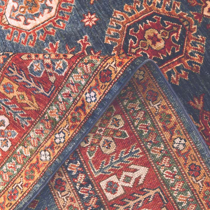 4' 11 x 7' 1 Hand Knotted Kazak Rug