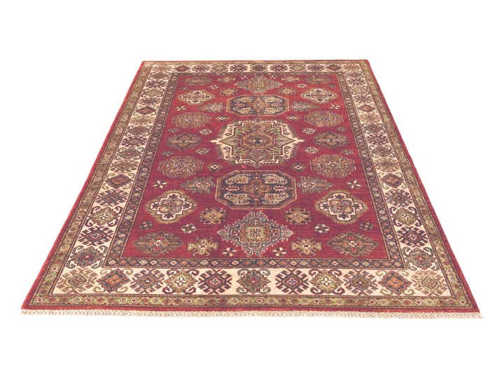 5' x 7' 5 Hand Knotted Kazak Rug