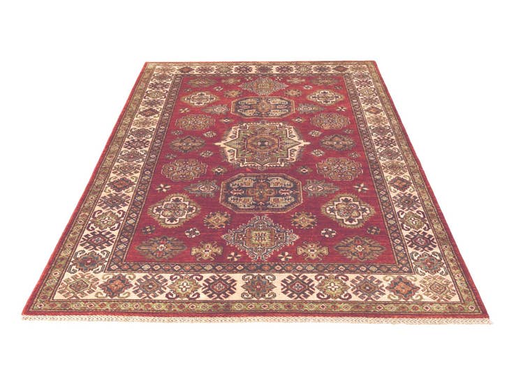 Detail image of 5' x 7' 5 Hand Knotted Kazak Rug