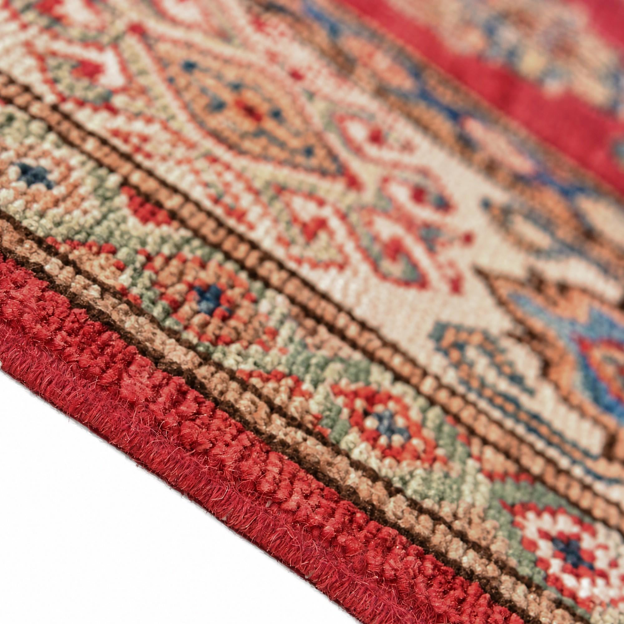 150cm x 225cm Hand Knotted Kazak Rug