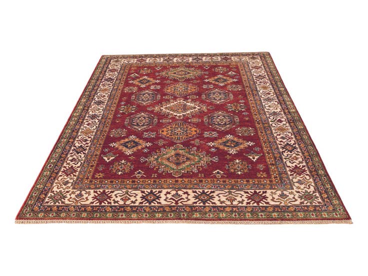 Detail image of 5' 9 x 7' 8 Hand Knotted Kazak Rug
