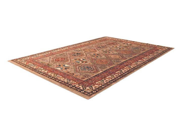 190cm x 275cm anudado a mano Kazak Alfombra