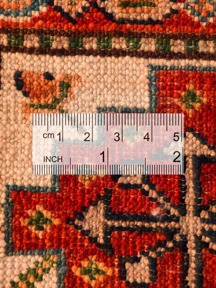 6' 8 x 9' 11 Hand Knotted Kazak Rug