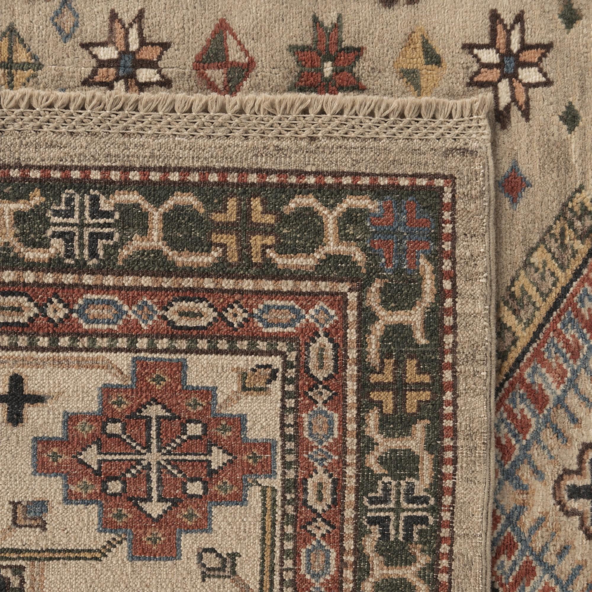 205cm x 300cm Hand Knotted Kazak Rug