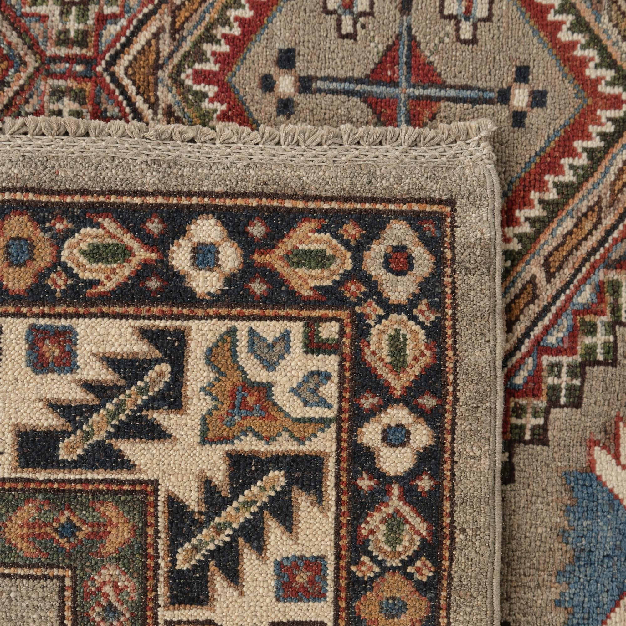 210cm x 305cm Hand Knotted Kazak Rug