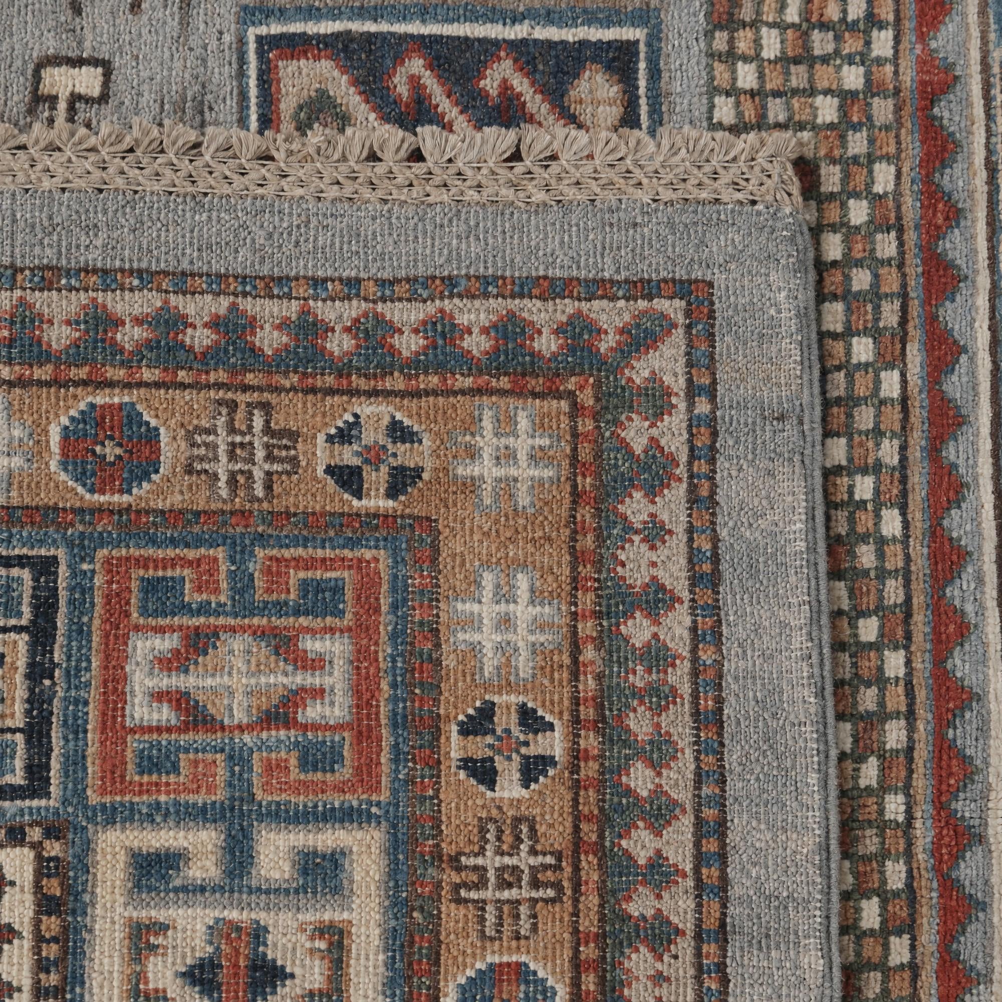 205cm x 295cm Hand Knotted Kazak Rug
