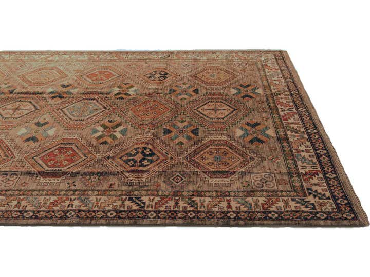 6' 8 x 10' Hand Knotted Kazak Rug
