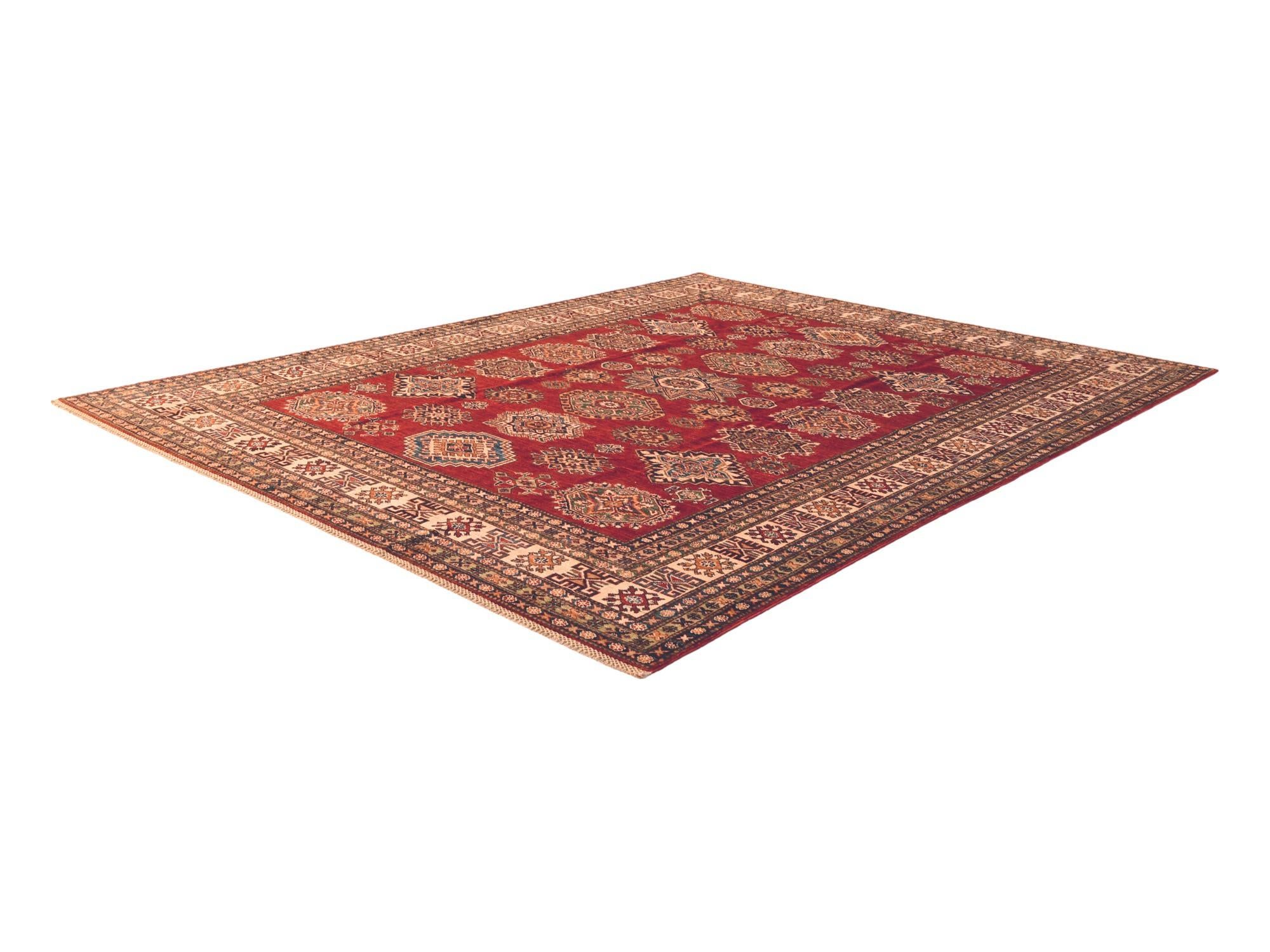 8' 4 x 10' 5 Hand Knotted Kazak Rug