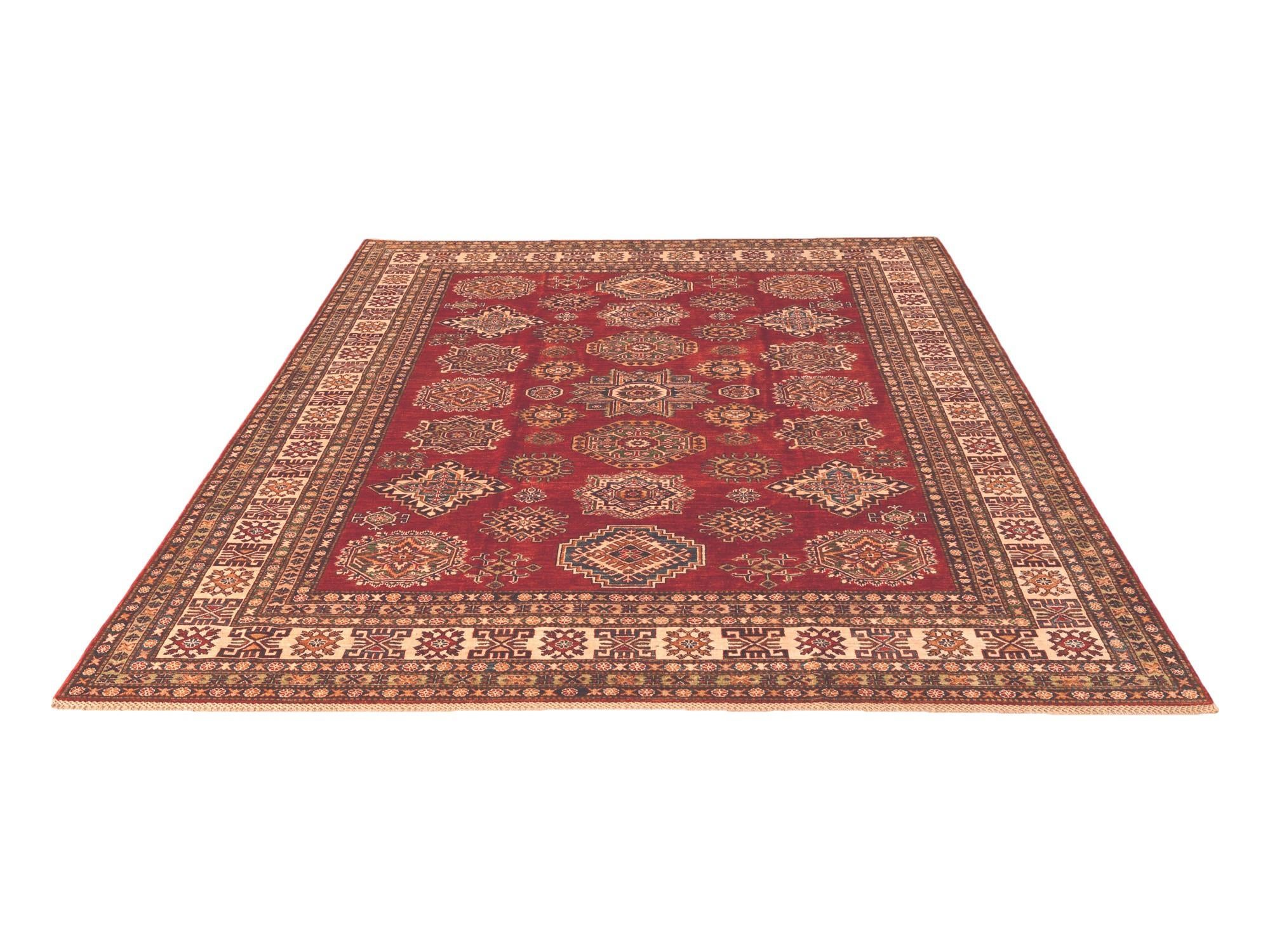 8' 4 x 10' 5 Hand Knotted Kazak Rug