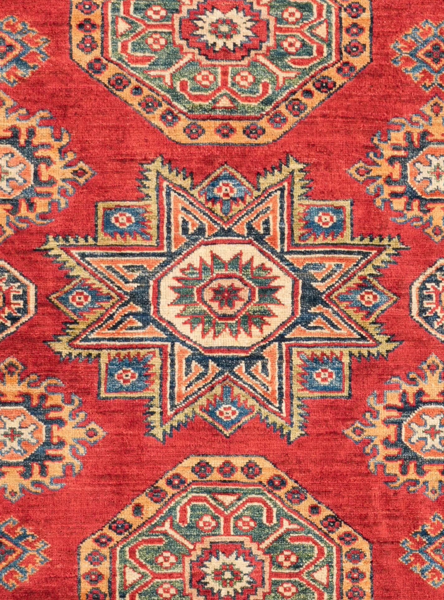 8' 4 x 10' 5 Hand Knotted Kazak Rug
