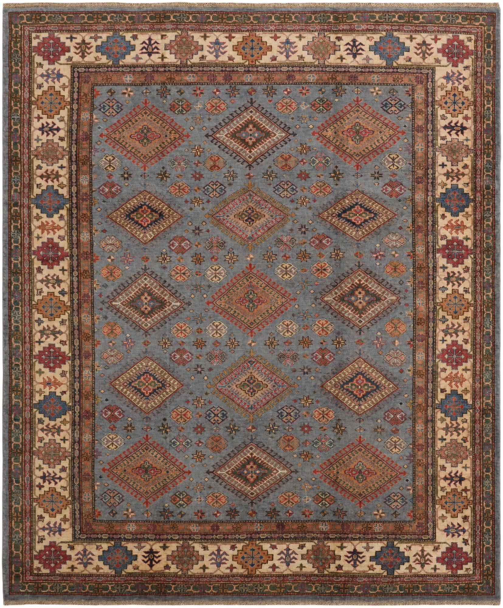 8' 2 x 10' Hand Knotted Kazak Rug