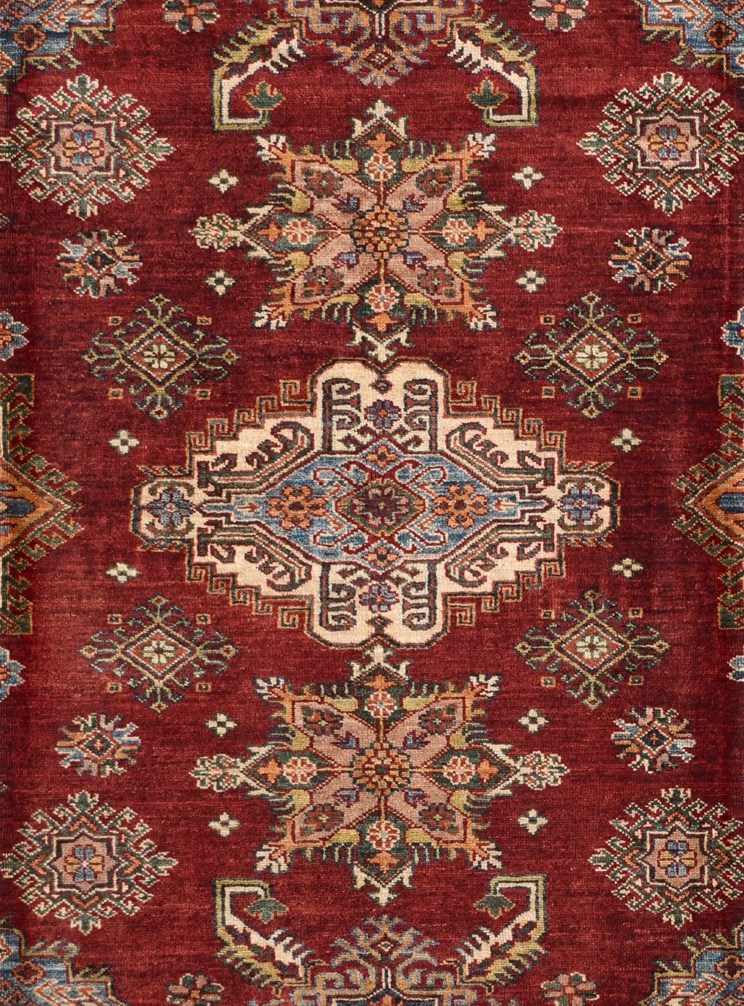 8' 4 x 10' Hand Knotted Kazak Rug
