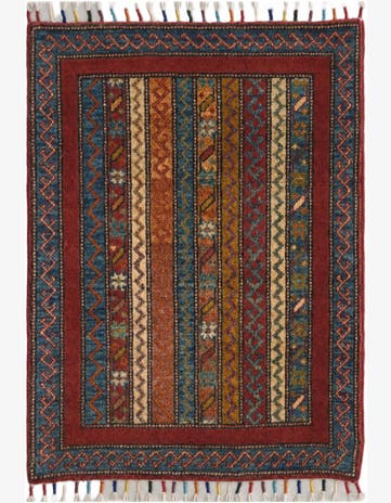 2' x 2' 11 Hand Knotted Kazak Rug