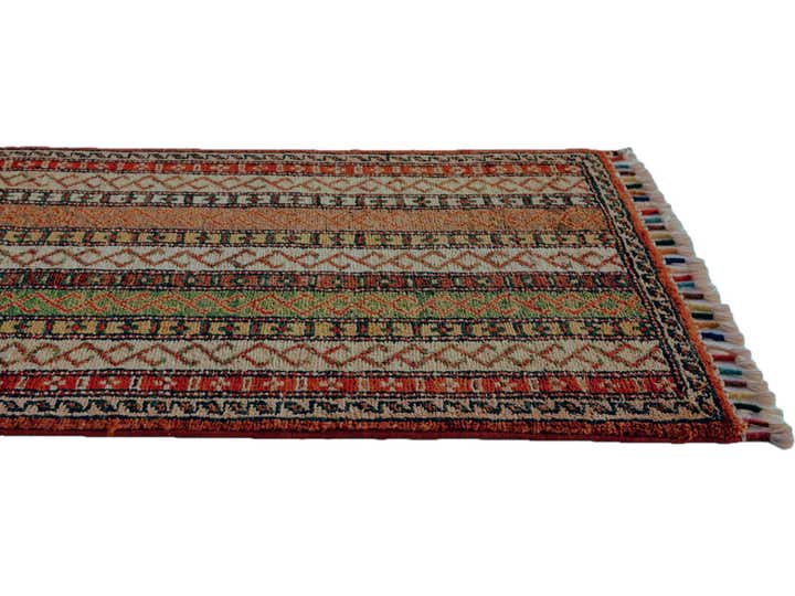 1' 8 x 3' 4 Hand Knotted Kazak Rug