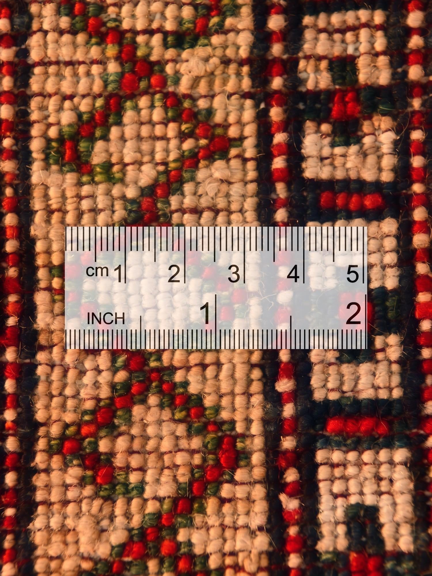 1' 8 x 3' 4 Hand Knotted Kazak Rug