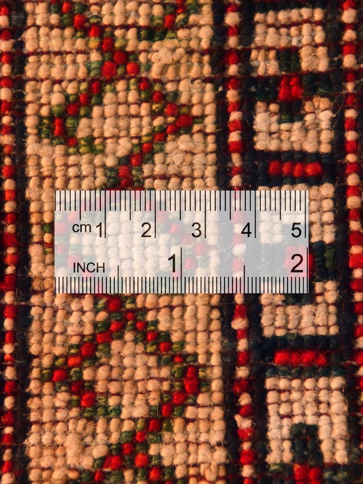 Detail image of 1' 8 x 3' 4 Hand Knotted Kazak Rug