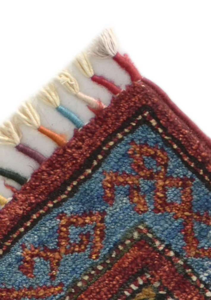 1' 10 x 3' 3 Hand Knotted Kazak Rug