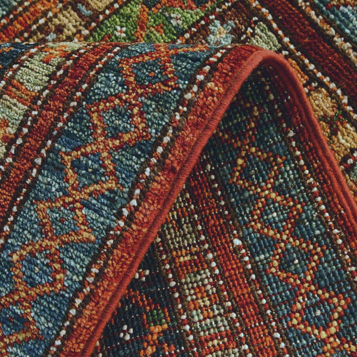 Detail image of 1' 10 x 3' 3 Hand Knotted Kazak Rug