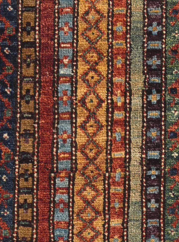 1' 10 x 3' 3 Hand Knotted Kazak Rug