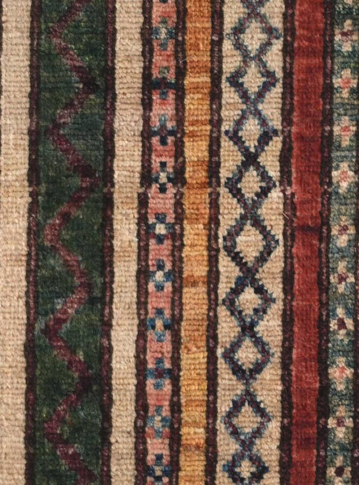 Detail image of 1' 8 x 3' 4 Hand Knotted Kazak Rug