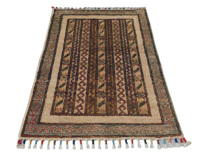 1' 10 x 2' 11 Hand Knotted Kazak Rug