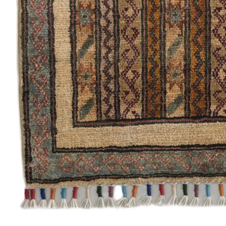 1' 10 x 2' 11 Hand Knotted Kazak Rug