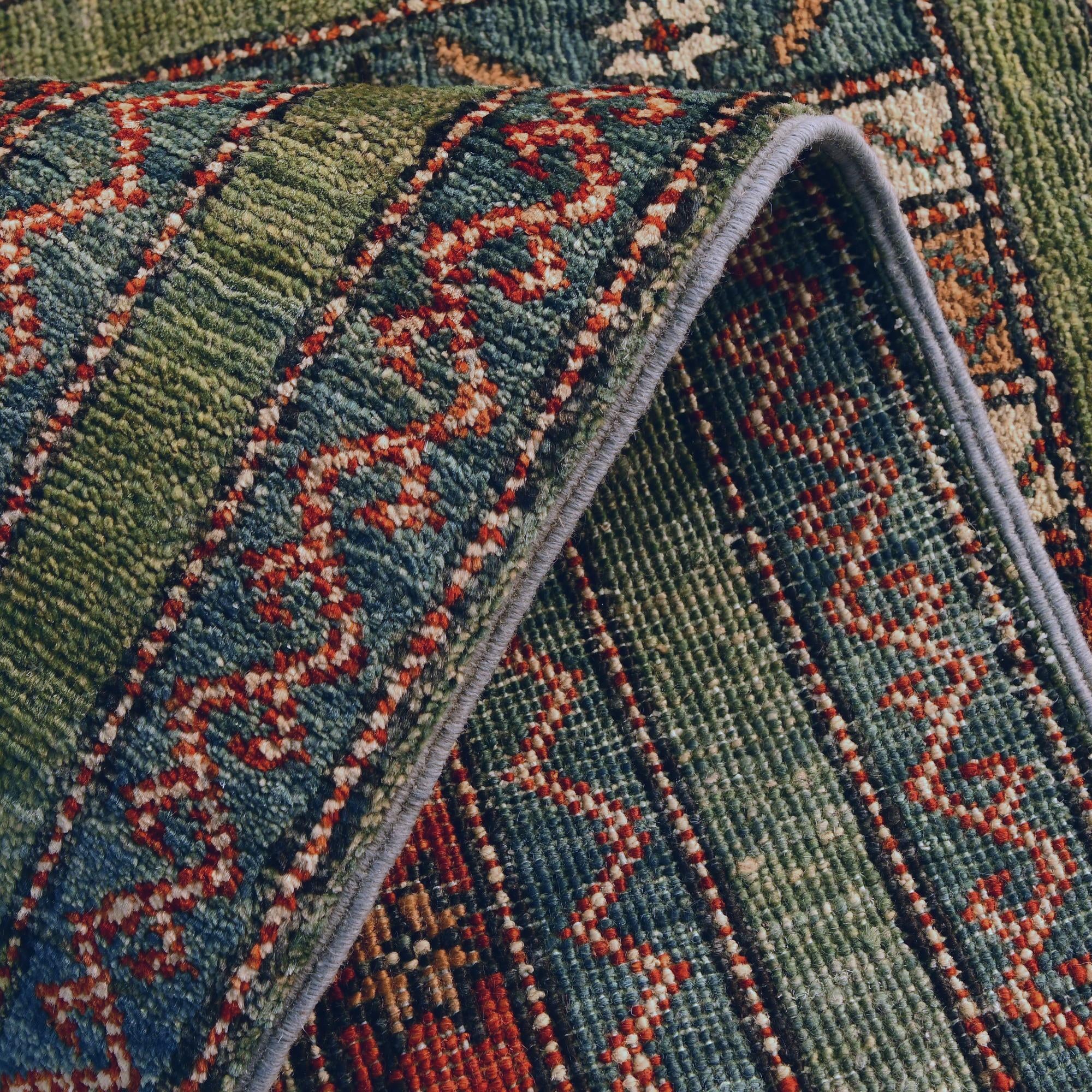 2' x 3' 1 Hand Knotted Kazak Rug