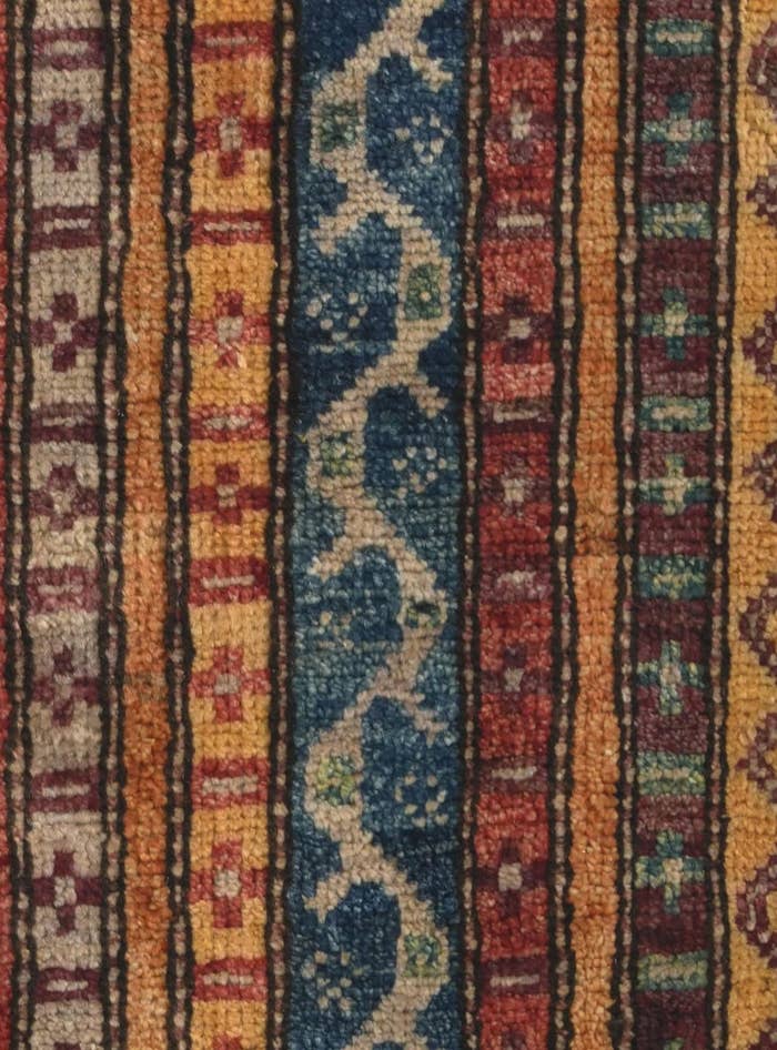 Detail image of 1' 7 x 3' 3 Hand Knotted Kazak Rug