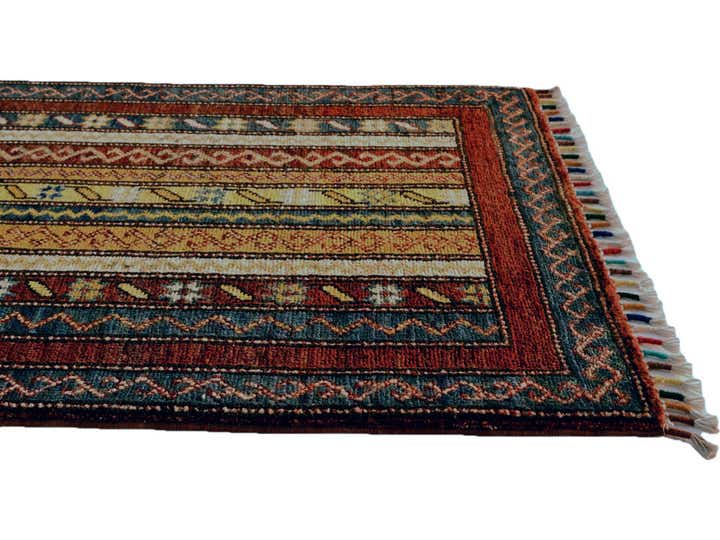 2' 2 x 2' 11 Hand Knotted Kazak Rug