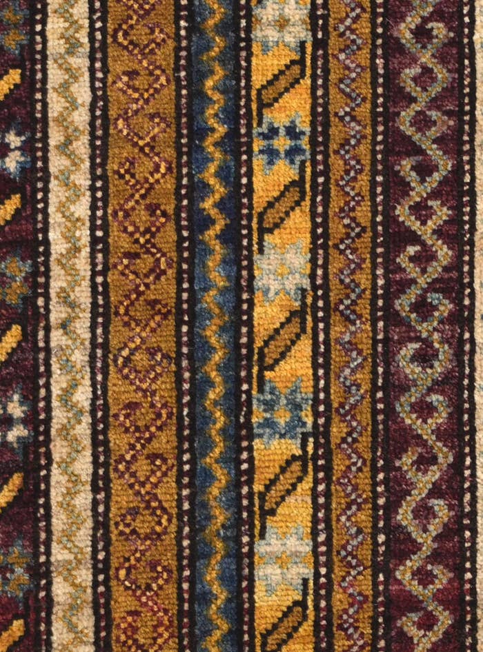 Detail image of 2' 2 x 2' 11 Hand Knotted Kazak Rug