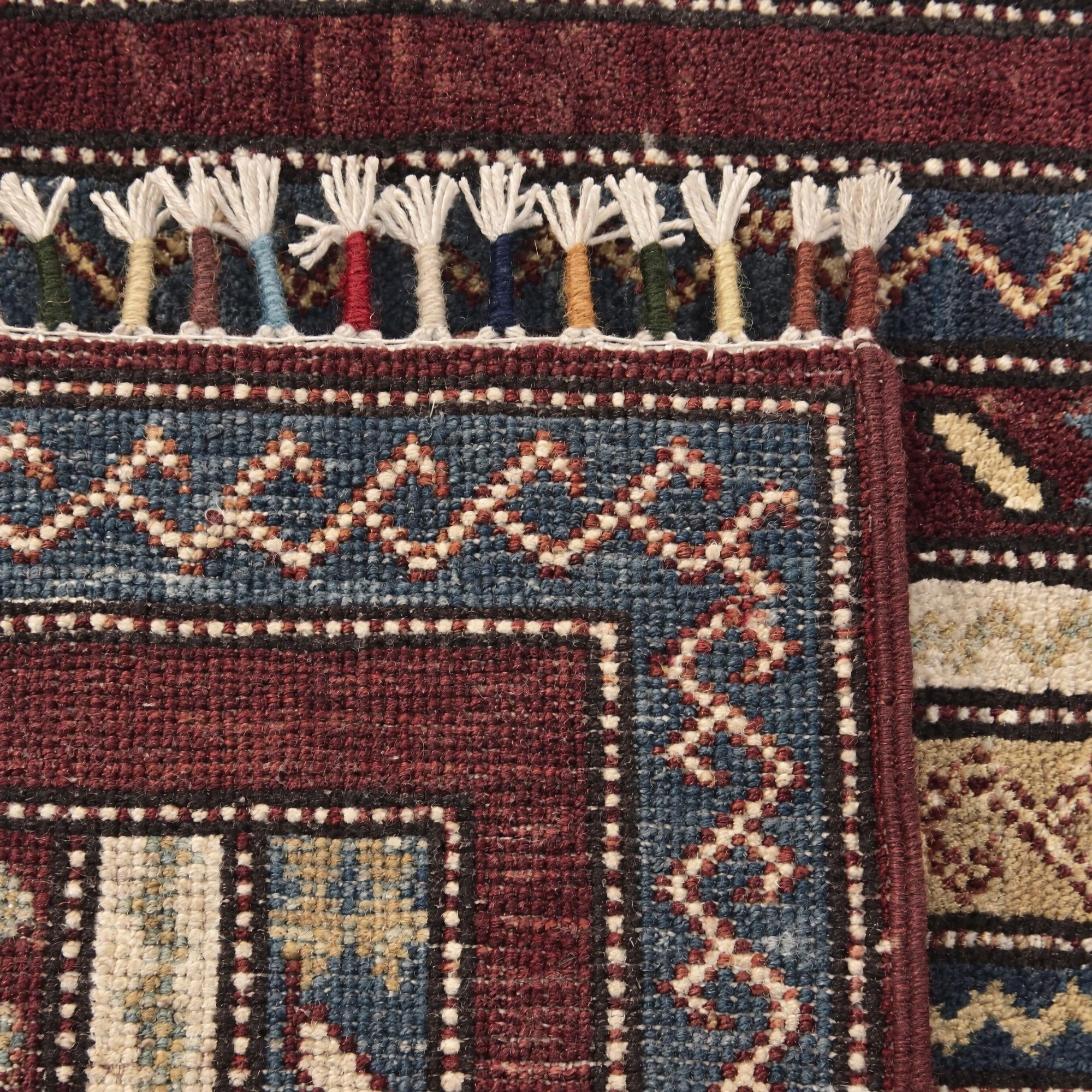 65cm x 90cm Hand Knotted Kazak Rug