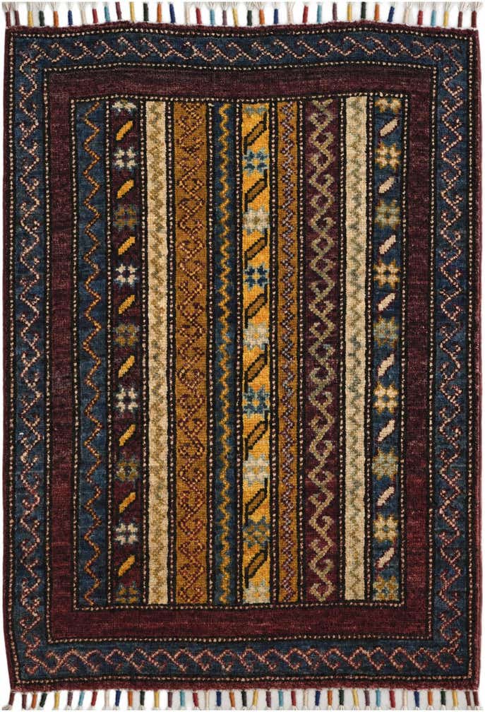 2' 2 x 2' 11 Hand Knotted Kazak Rug