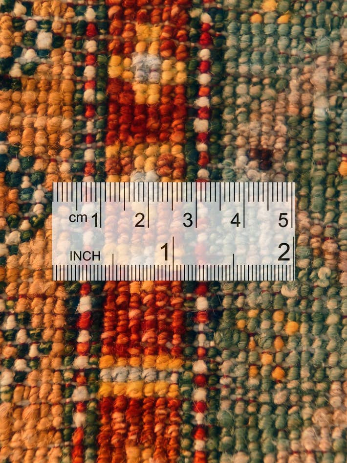 Detail image of 1' 7 x 3' 2 Hand Knotted Kazak Rug