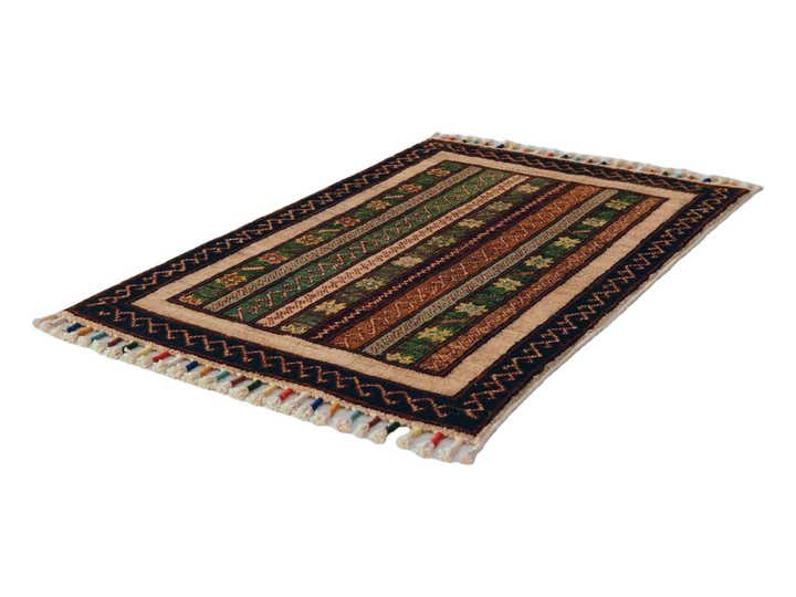 2' x 2' 11 Hand Knotted Kazak Rug